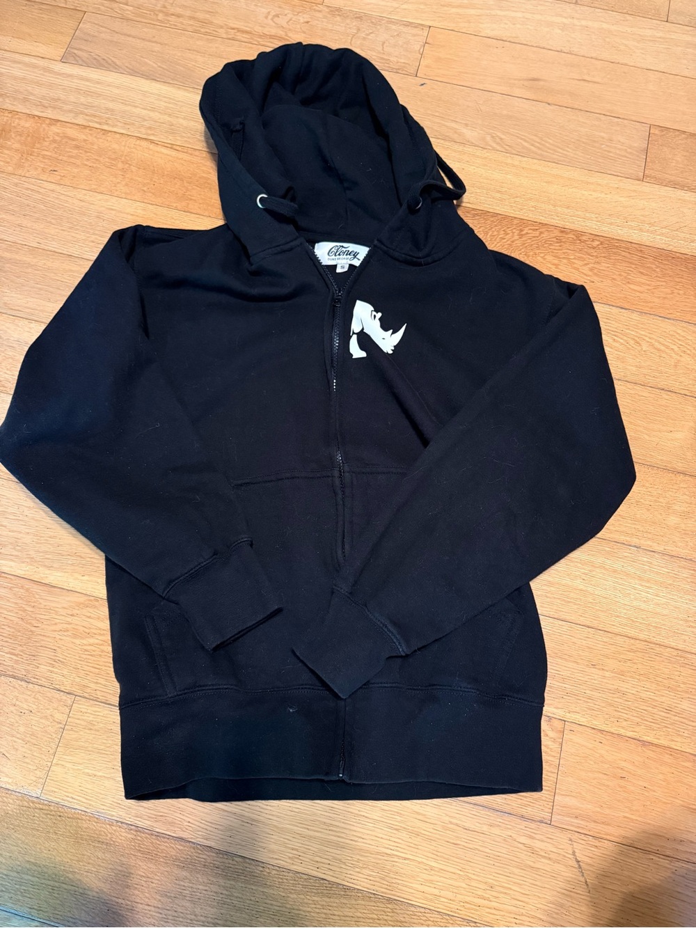 Duke George CLONEY Rhino Zip up hoodie